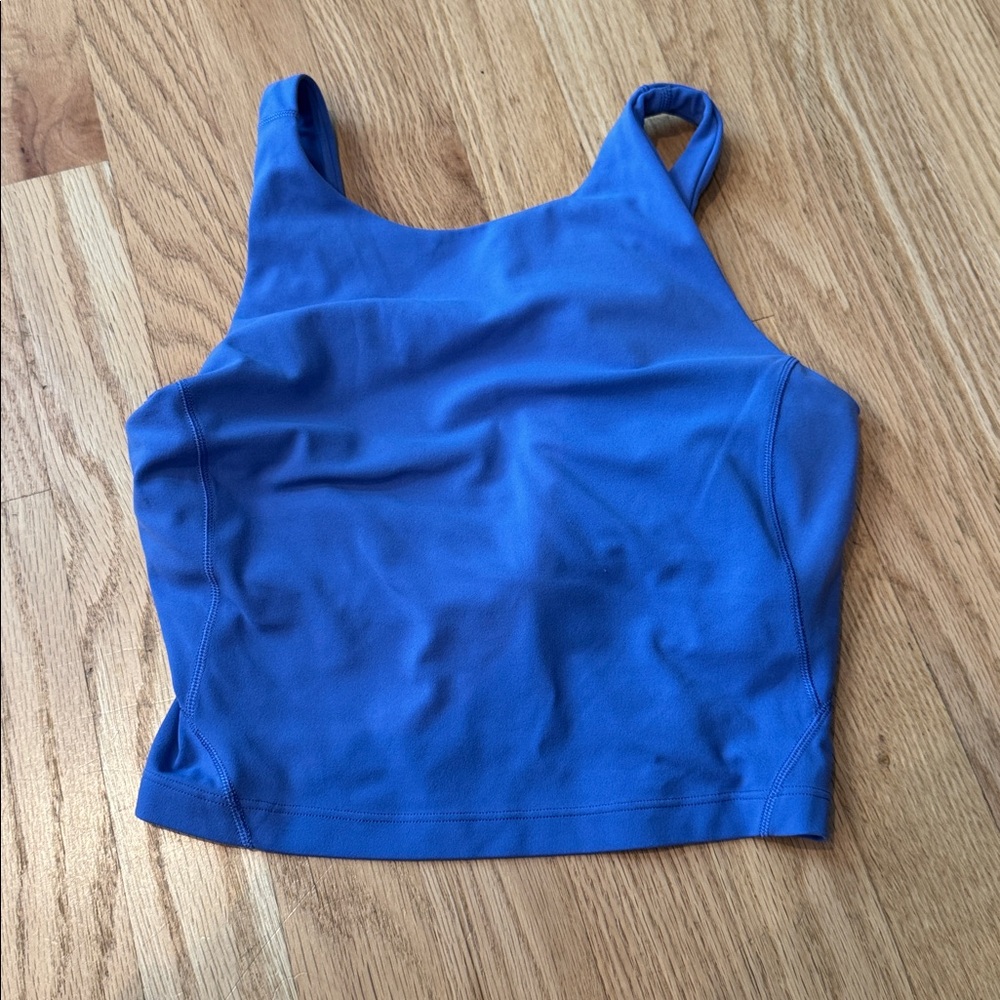 Blue Lululemon top